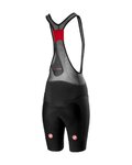 CASTELLI pantalones cortos de tirantes - FREE AERO 4 W - negro
