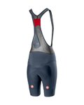 CASTELLI pantalones cortos de tirantes - FREE AERO 4 W - azul