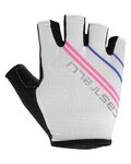 CASTELLI guantes de dedos cortos - DOLCISSIMA 2 W - blanco