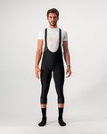 CASTELLI Pantalón 3/4 con tirantes - TUTTO NANO - negro