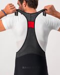 CASTELLI Pantalón 3/4 con tirantes - TUTTO NANO - negro