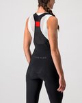 CASTELLI pantalones largos con tirantes - TUTTO NANO W - negro