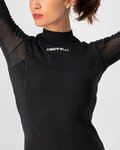 CASTELLI camiseta de manga larga - FLANDERS 2 W WARM - negro