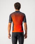 CASTELLI jersey de manga corta - INSIDER - naranja/rojo