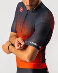 CASTELLI jersey de manga corta - INSIDER - naranja/rojo
