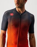 CASTELLI jersey de manga corta - INSIDER - naranja/rojo