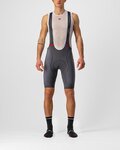 CASTELLI pantalones cortos de tirantes - COMPETIZIONE - gris