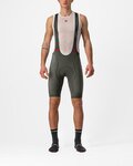 CASTELLI pantalones cortos de tirantes - COMPETIZIONE - verde