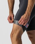 CASTELLI pantalones cortos de tirantes - ENTRATA - negro