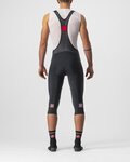 CASTELLI Pantalón 3/4 con tirantes - ENTRATA - negro
