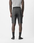 CASTELLI pantalones cortos sin tirantes - UNLIMITED BAGGY - gris