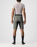CASTELLI pantalones cortos sin tirantes - UNLIMITED BAGGY - verde