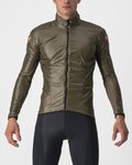 CASTELLI chaqueta cortaviento - ARIA SHELL - verde