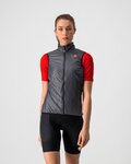 CASTELLI chaleco - ARIA W VEST - gris