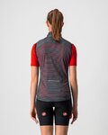 CASTELLI chaleco - ARIA W VEST - gris