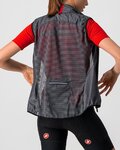 CASTELLI chaleco - ARIA W VEST - gris