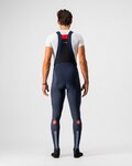CASTELLI pantalones largos con tirantes - SORPASSO ROS - azul