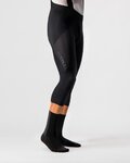 CASTELLI Pantalón 3/4 con tirantes - SORPASSO ROS - negro