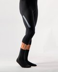 CASTELLI Pantalón 3/4 con tirantes - SORPASSO ROS - negro