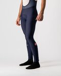 CASTELLI pantalones largos con tirantes - ENTRATA - azul