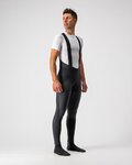 CASTELLI pantalones largos con tirantes - SORPASSO ROS WIND - negro