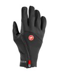 CASTELLI guantes de dedos largos - MORTIROLO - negro
