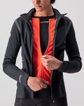 CASTELLI chaqueta aislante - ALPHA ROS 2 W - negro