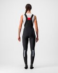 CASTELLI pantalones largos con tirantes - SORPASSO ROS W - negro