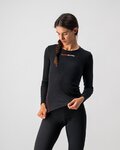 CASTELLI camiseta de manga larga - PROSECCO TECH W - negro