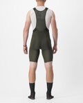 CASTELLI pantalones cortos de tirantes - PREMIO BLACK - verde