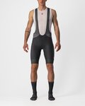 CASTELLI pantalones cortos de tirantes - ENDURANCE 3 - negro