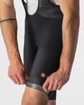 CASTELLI pantalones cortos de tirantes - ENDURANCE 3 - negro