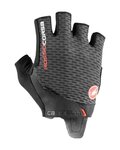 CASTELLI guantes de dedos cortos - ROSSO CORSA PRO - gris