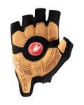 CASTELLI guantes de dedos cortos - ROSSO CORSA PRO - naranja/negro