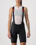 CASTELLI pantalones cortos de tirantes - PREMIO BLACK - negro