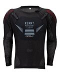 KENNY protector de espalda y pecho - REFLEX KID - granate/negro