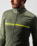 CASTELLI chaqueta aislante - FINESTRE - amarillo/verde