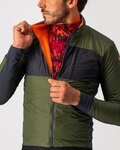 CASTELLI chaqueta cortaviento - UNLIMITED PUFFY - verde