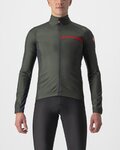 CASTELLI chaqueta cortaviento - SQUADRA STRETCH - verde