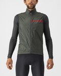 CASTELLI chaqueta cortaviento - SQUADRA STRETCH - verde