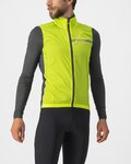 CASTELLI chaqueta cortaviento - SQUADRA STRETCH - verde claro