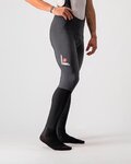 CASTELLI pantalones largos con tirantes - VELOCISSIMO 5 - negro