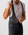 CASTELLI pantalones largos con tirantes - POLARE 3 - negro