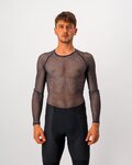 CASTELLI camiseta de manga larga - MIRACOLO WOOL - gris