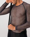 CASTELLI camiseta de manga larga - MIRACOLO WOOL - gris