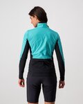 CASTELLI chaqueta cortaviento - UNLIMITED W PUFFY - turquesa