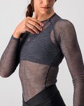 CASTELLI camiseta de manga larga - MIRACOLO W - gris