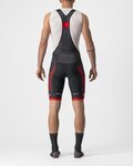 CASTELLI pantalones cortos de tirantes - COMPETIZIONE KIT - negro/rojo