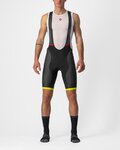 CASTELLI pantalones cortos de tirantes - COMPETIZIONE KIT - negro/verde claro