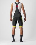 CASTELLI pantalones cortos de tirantes - COMPETIZIONE KIT - negro/verde claro